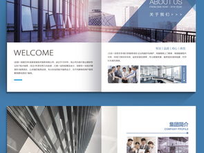蓝色企业画册设计 塑造精品商务形象的关键要素与实践指南